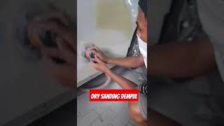 Dry Sanding Dempuldempulmobil mesin dry sandingamplas dry sandingbodyrepairmobil [upl. by Clova752]