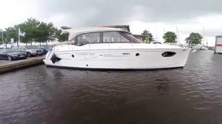 Bavaria E 40 Motoryacht Premiere neue Motorboat Serie  072016 [upl. by Jayme]