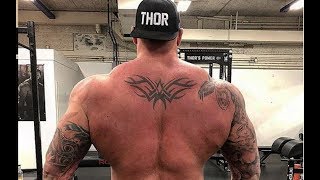 Worlds Strongest Man  Hafthor quotThe Mountainquot Bjornsson Workout [upl. by Bois800]