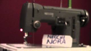 Necchi Nora How to thread a 1959 Necchi Nora [upl. by Sila830]