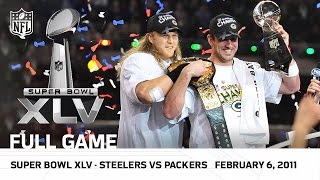 Super Bowl XLV  Packers vs Steelers  NFL Full Game [upl. by Angelina]