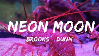 Brooks amp Dunn  Neon Moon Lyrics  Soren Music [upl. by Ahsilam]