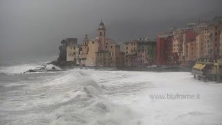 Mareggiata Camogli 2016 [upl. by Yatnuahs]