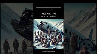 October 13 1972 FLIGHT 571 SURVIVAL IN THE ANDEShistoryfacts shortvideo [upl. by Oiragelo357]