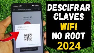 TRUCO 2024 COMO DESCIFRAR CLAVES WIFI DESDE MI CELULAR SIN ROOT WPSWPAWPA2 ÉTICO Y LEGAL [upl. by Artapoelc891]