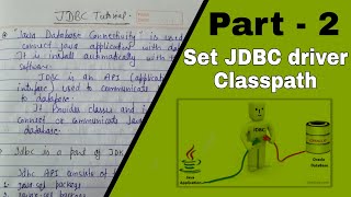 How to set JDBC Driver classpath  Java Database Connectivity classpath  JDBC 02 [upl. by Rhona]