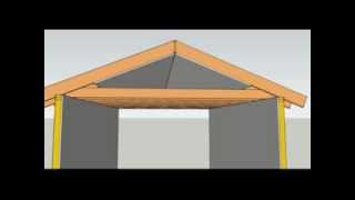 How To Flatten A Vaulted or Cathedral Ceiling Part One  Construction Education [upl. by Ambrogio]