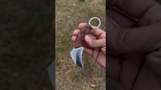 Gentry Custom knives Mini Karambit [upl. by Ciapas890]