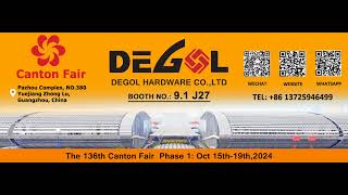 See you at 2024 Canton Fair booth 91J27 Oct 1519degol cantonfair [upl. by Abbi324]