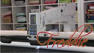 Freedom longarm quilting machine from APQS [upl. by Annabal35]