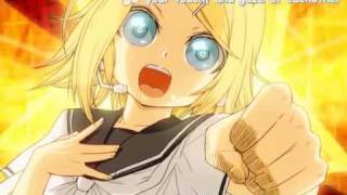 【Kagamine Rin】RinRin HIGH☆MIND English Subbed【Vocaloid Animation】 [upl. by Hadeehsar401]