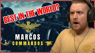 Royal Marine Reacts To The Marcos Commandos  Indian Special Forces [upl. by Notlil]