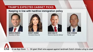 More names surface for Trumps cabinet picks including key security and foreign policy roles [upl. by Retswerb13]