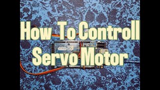 servo motor controlled by Arduino mega [upl. by Anaizit]