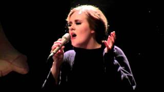 Adele  Hometown Glory live at the Tabernacle London 24 January 2011 [upl. by Evoy785]