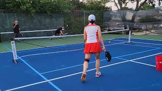 Pickleball practice drills 3rd shot drops July 20th [upl. by Ociram555]