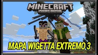 DESCARGA MAPA DE WIGETTA EXTREMO 3 v1 PARA MINECRAFT PE 12 123 Y 125 [upl. by Enyr388]