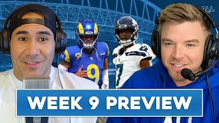 Is This A Must Win For The Seahawks Against The Rams Ft Charles Cross  Week 9 Preview [upl. by Auqinet958]