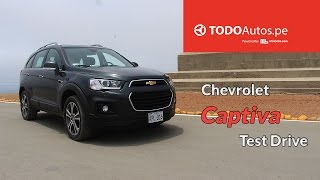 Test Drive Chevrolet Captiva  TODOAutospe [upl. by Rehpretsirhc]