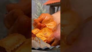 Ruddy crust and Tender Flesh of Chicken on Coals Rustic Cooking Method food cooking village [upl. by Ynoep]