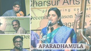 Sriranjani Santhanagopalan  Aparadhamula  Rasali [upl. by Gavrila]