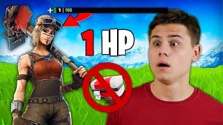 WYGRAŁEM GRĘ Z 1 HP FORTNITE BATTLE ROYALE [upl. by Adav]