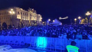 Capodanno a Trieste la festa sul palco di piazza Unità [upl. by Berri]