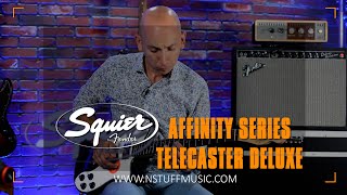 Squier Affinity Series Telecaster Deluxe  Full Review [upl. by Ranie]