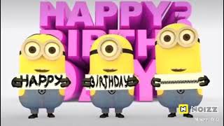 happy birthday Minion meme aaaaa [upl. by Edras]