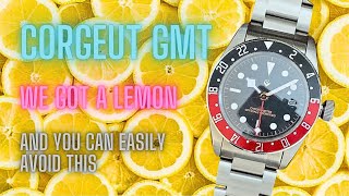 Corgeut GMT Tudor GMT Homage  Timepiece Review [upl. by Weinrich]