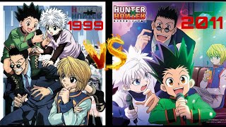 Hunter X Hunter 1999 VS 2011 Characters [upl. by Assillem]