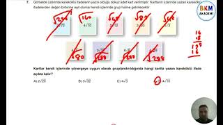 2024 2025 8 Sınıf LGS Deneme Sınavı 7 Mozaik İntro 2 Matematik [upl. by Cheyne905]