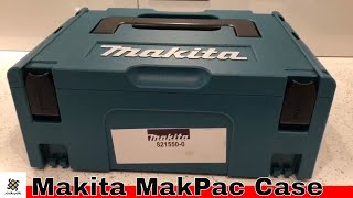 Makita MakPak Stackable Case 8215500 [upl. by Simetra]