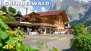 Grindelwald Switzerland 4K 🇨🇭 [upl. by Ellga]