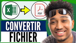 Comment Convertir Un Fichier Excel En PDF  2025 [upl. by Zashin]