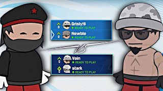 Mini Militia VaporNewble vs StarkVain Duo Ft5 ❤️🔥 [upl. by Matty416]