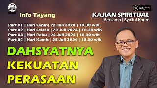 INFO TAYANG KAJIAN SABTU  13 JULI  BSI  SYAIFUL KARIM [upl. by Herodias899]