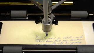 Introducing  The Handwriting Machine [upl. by Merrili]