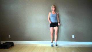 Toe Taps CardioPlyometric Exercise [upl. by Odlavu373]