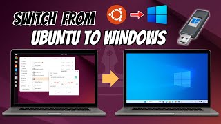 How to Switch from Ubuntu to Windows [upl. by Clo252]