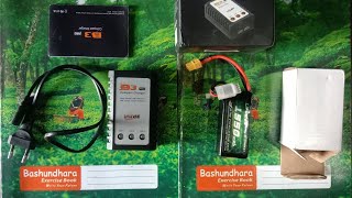 Lipo battery 1500mah and B3 compact lipo battery charger unboxing and review Bangladesh [upl. by Azilem]