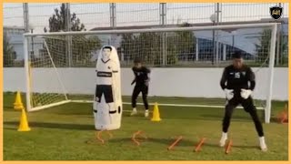 Professional Goalkeeper Training [upl. by Ayotna200]