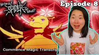 Magic Time So Im a Spider So What Episode 8 Live Timer Reactions amp Discussion [upl. by Anoif]