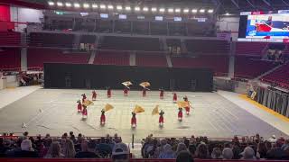 Guntown Middle School Colorguard  SCGC Championships 33123 [upl. by Arturo628]