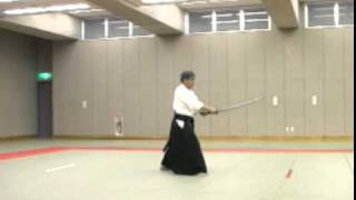 Koji YOSHIDA Nishioryu Iaido Toho Iai no3 [upl. by Eneleahcim]