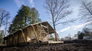 Skelwith Fold Safari Tent Construction [upl. by Nerua]