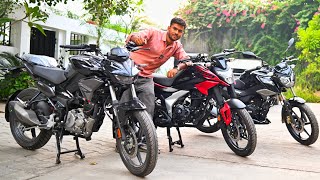 Pulsar N125 Vs Raider 125 Vs Xtreme 125R Detailed Comparison Price Features Update [upl. by Corissa679]