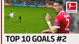 Top 10 Best Goals  Players with Jersey Number 2 [upl. by Nageem]