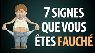 7 Signes que Vous Avez de Grosses Difficultés Financières [upl. by Jordan]