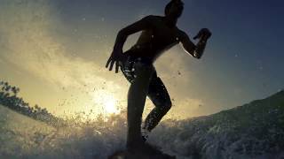 Surfing Sri Lanka  Weligama bay Part 1 [upl. by Rrats]